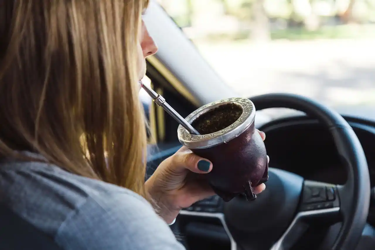 Una provincia multará con $500.000 a quienes conduzcan un auto tomando mate