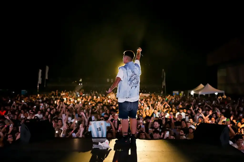 Duki se prepara para sus cuatro shows en Vélez