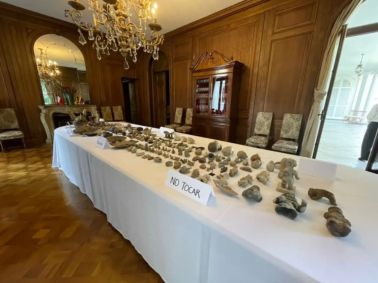 Colombia recupera 174 piezas precolombinas que estaban en Chile