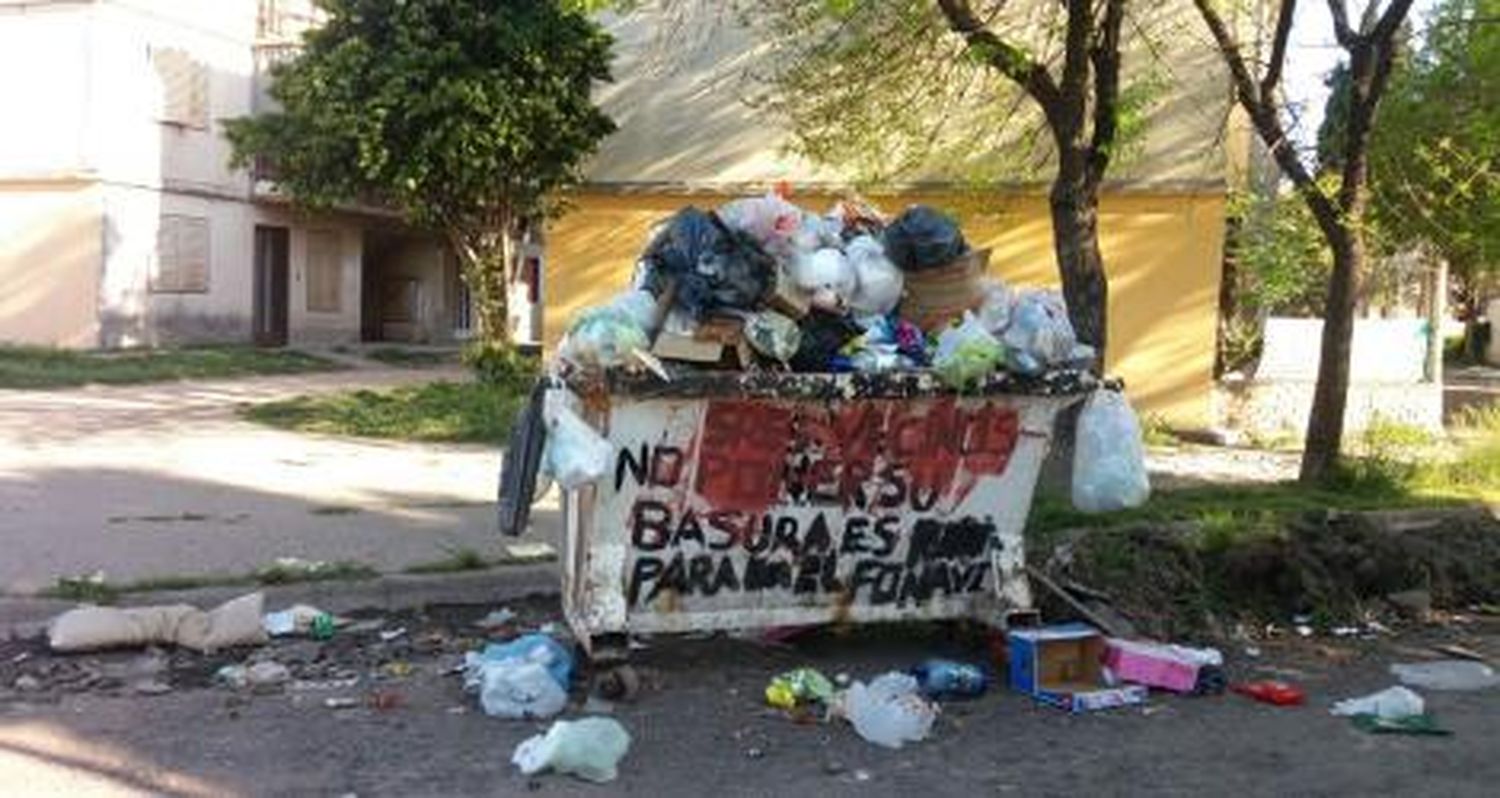 Cansado de la basura