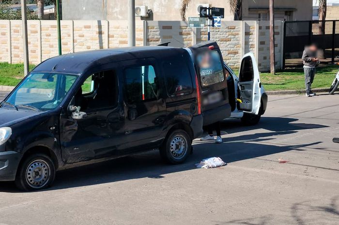 accidente de transito barranquitas choque rafaela siniestro vial policia tarde - 1