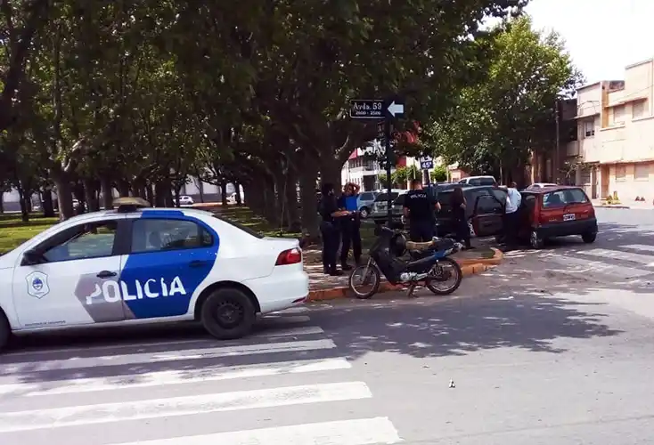 Motociclista hospitalizado