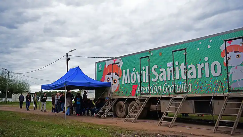 San Pedro: Aguad y Stanley encabezan acto por Campaña Sanitaria Fluvial 2019