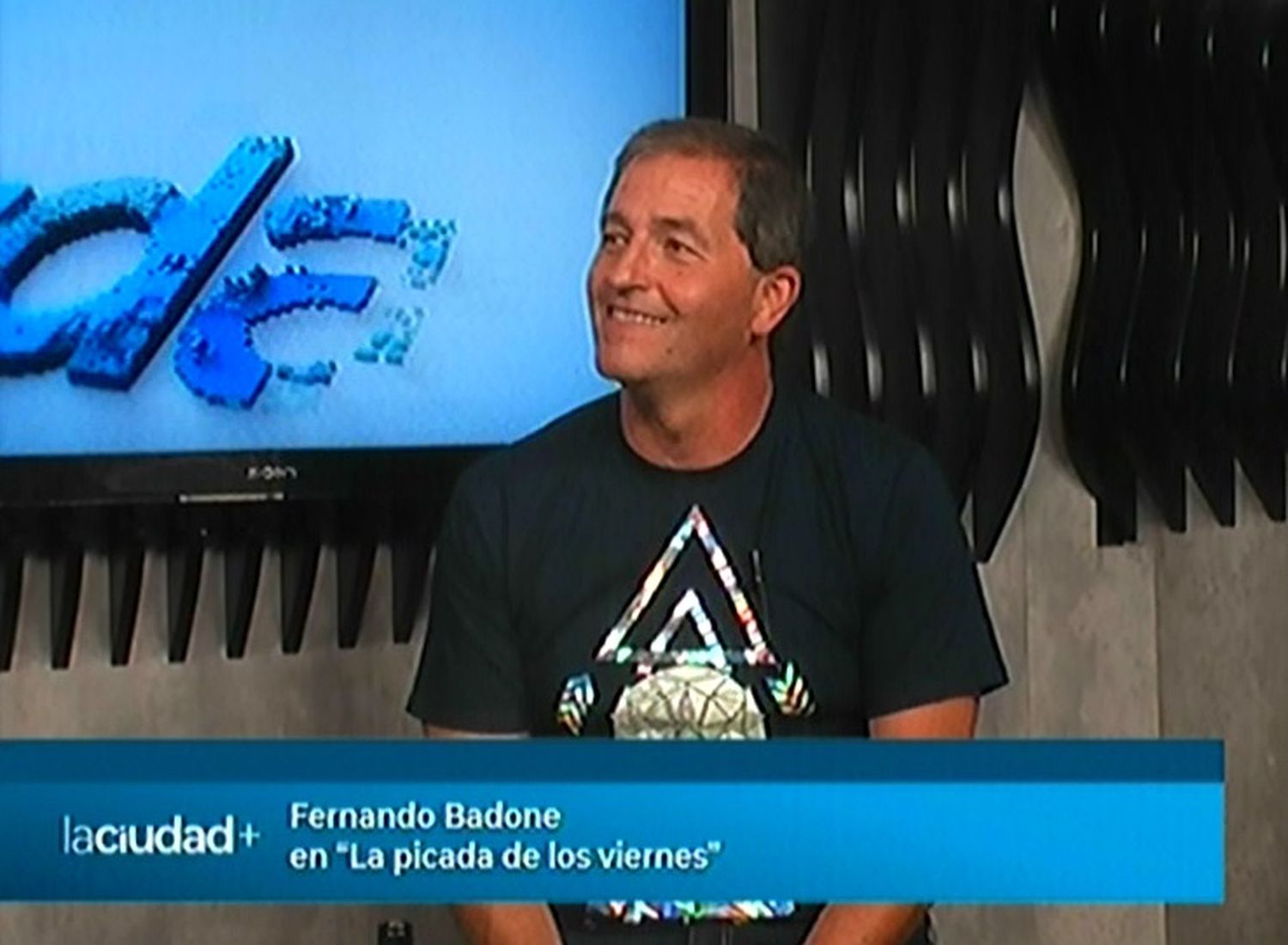 Fernando Badone en "La picada de los viernes" | La Ciudad