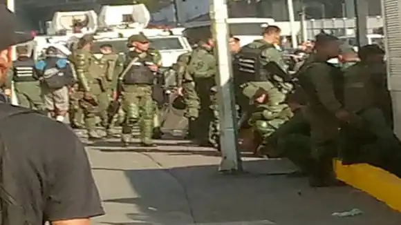 GNB SE LLEVA  A MANIFESTANTES opositores en Maracay: periodistas también fueron atacados (+Videos)