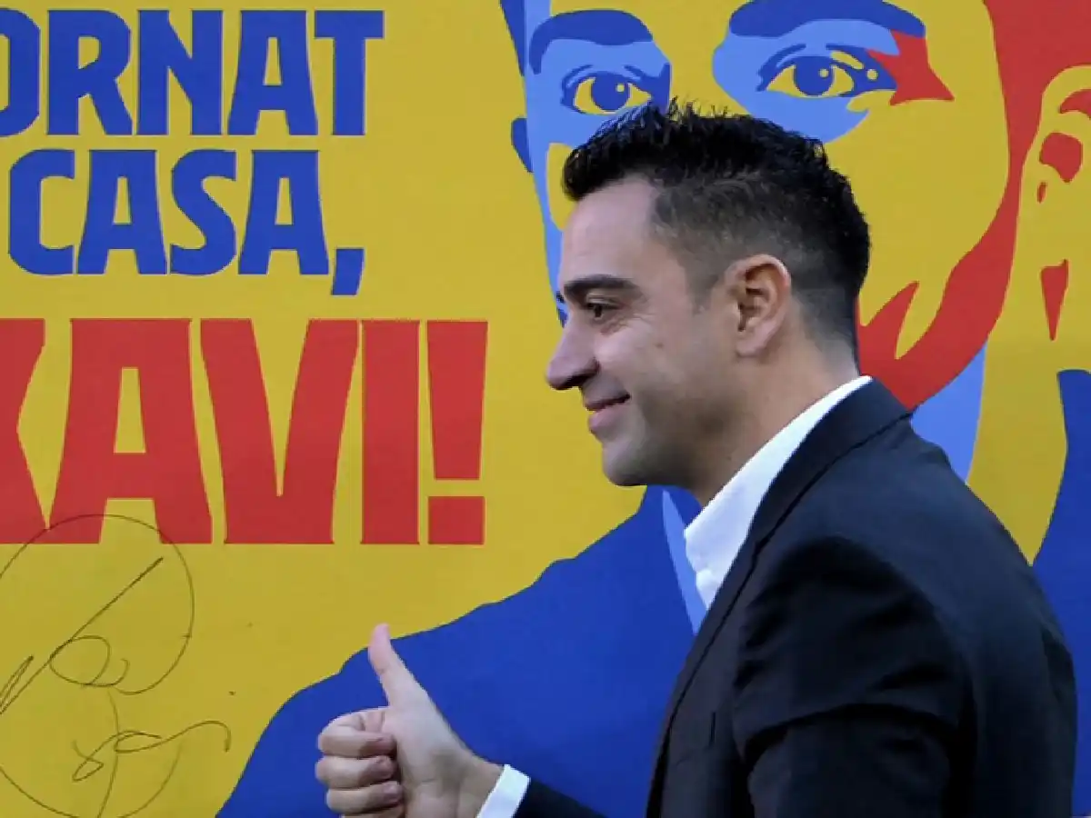 Xavi fue presentado como nuevo DT del Barcelona
