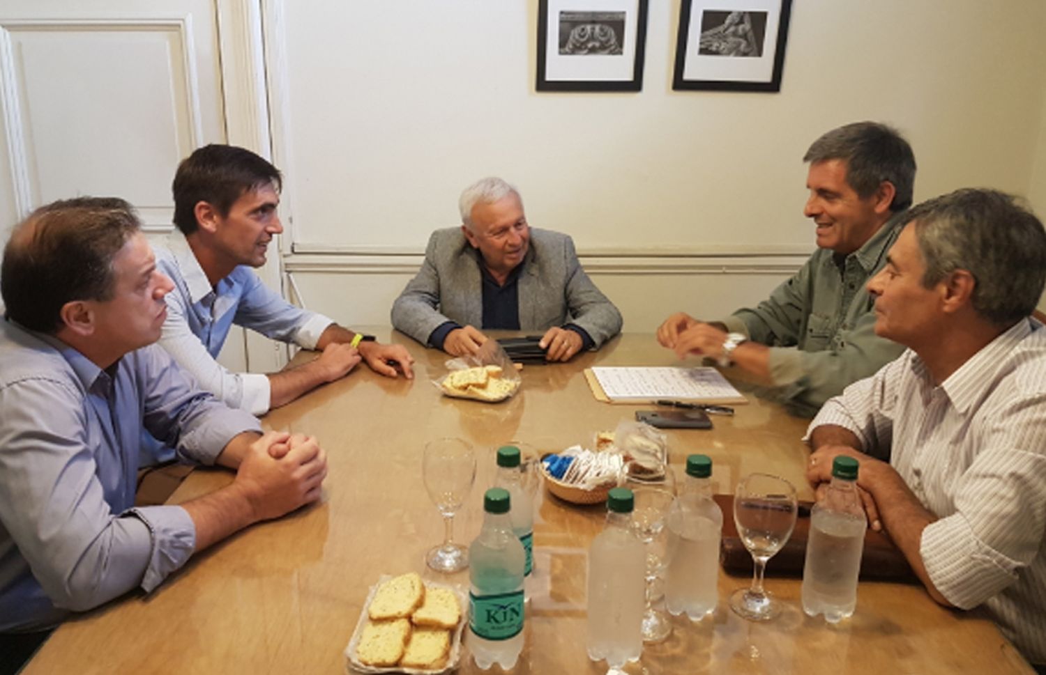 Mesa de Trabajo Regional: reunión en el Rectorado de la Universidad