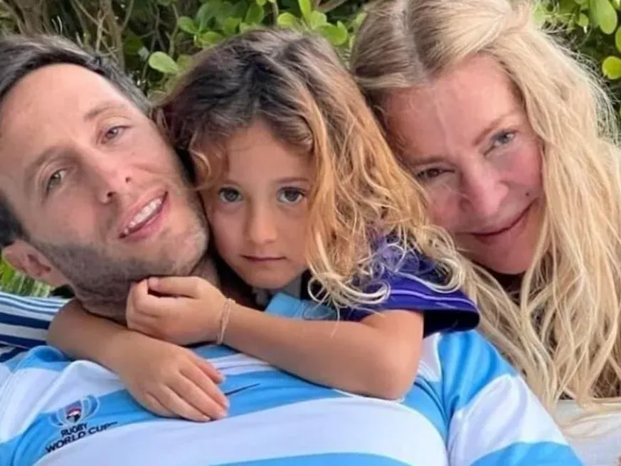 Mila Yankelevich, de solo 7 años, hija de Tomás Yankelevich.