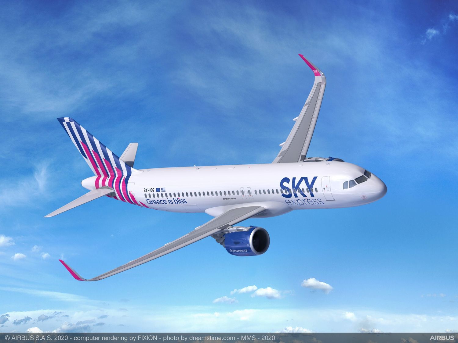 Sky Express cerró compra directa de 4 A320Neo a Airbus