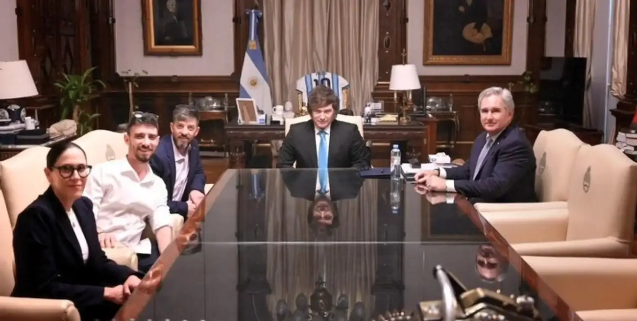 Milei recibió a los hermanos Cunio, argentinos liberados tras secuestro de Hamas.