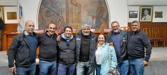 El ministro de Trabajo Walter Correa y la CGT Regional Tres Arroyos conversaron sobre el cambio del delegado local