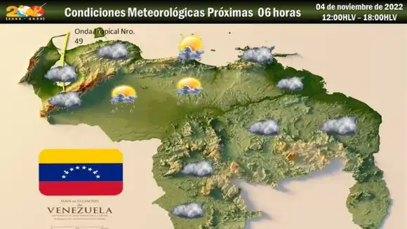 NOS ESPERAN MÁS DÍAS DE LLUVIAS: Palos de agua para este fin de semana con descargas eléctricas y ráfagas de viento