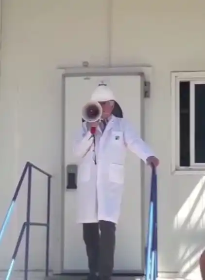 Ramallo: En medio de un paro el presidente del frigorífico ArreBeef anunció el cierre de la planta