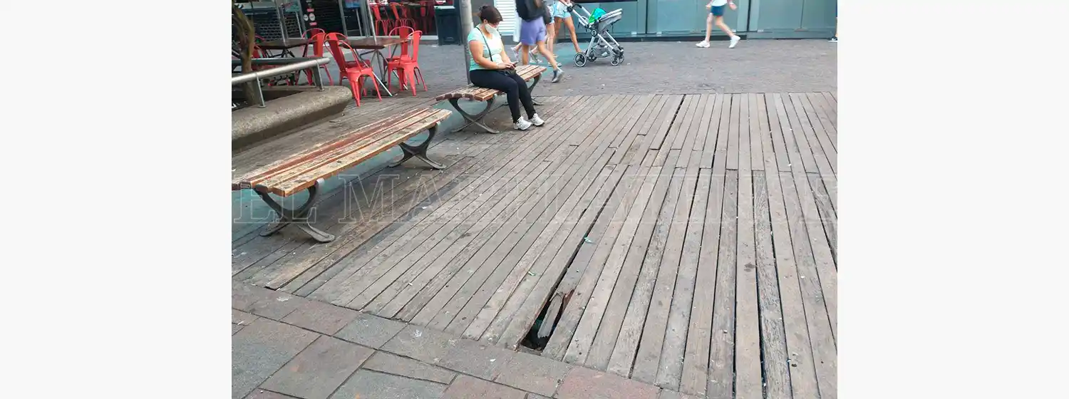 La Peatonal que avergüenza: la calle San Martín sigue en lista de espera