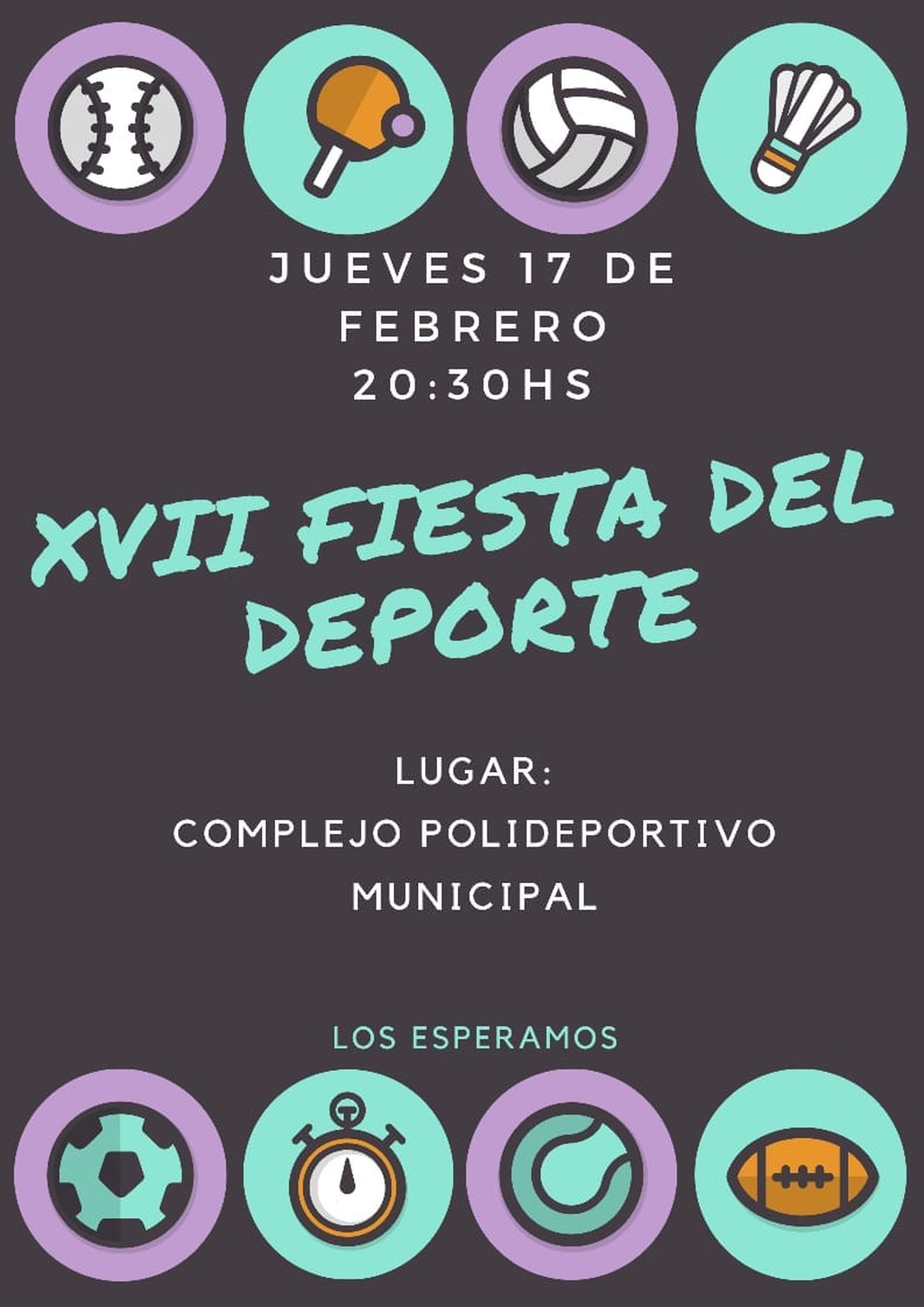 Se realiza la Fiesta del Deporte en General Galarza