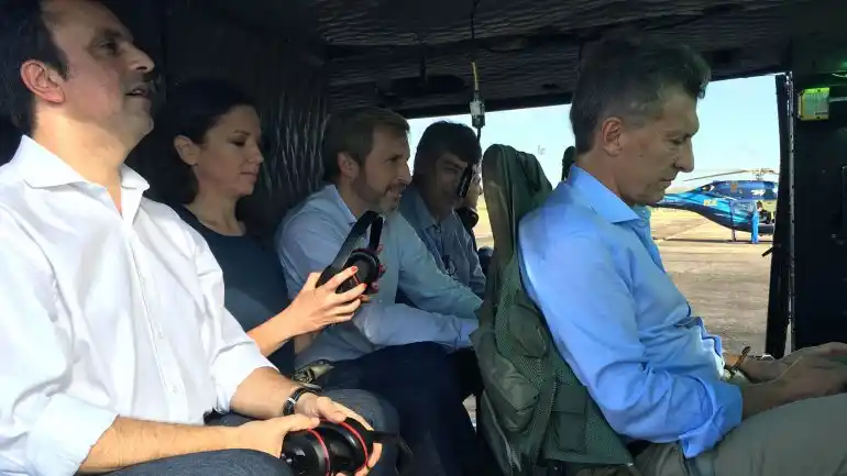 Emergencia hídrica: el presidente Macri ratificó obras para Santa Fe