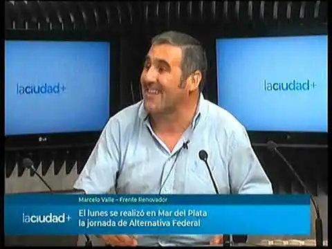 Marcelo Valle, en la reunión nacional de Alternativa Federal | La Ciudad