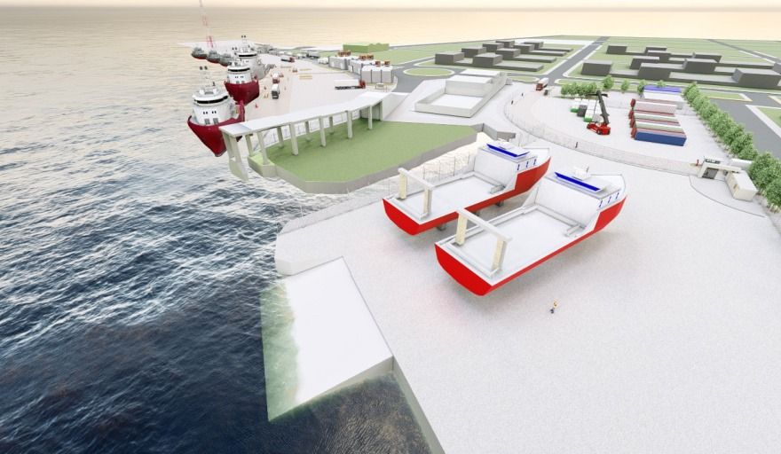 Importantes obras en el puerto  de Quequén
