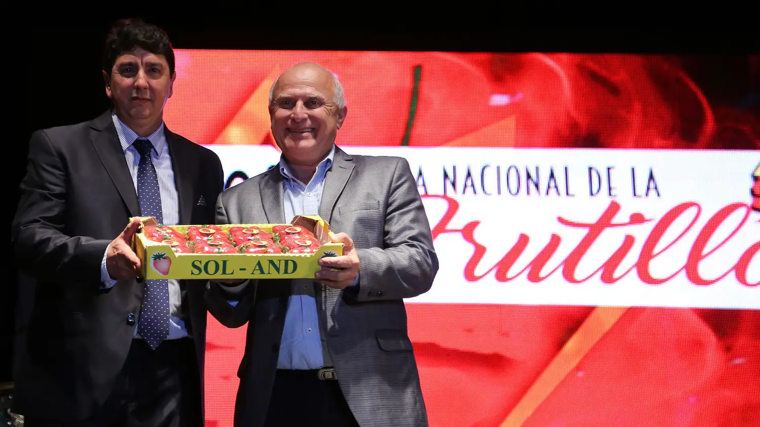 Lifschitz destacó el trabajo de los productores de frutillas