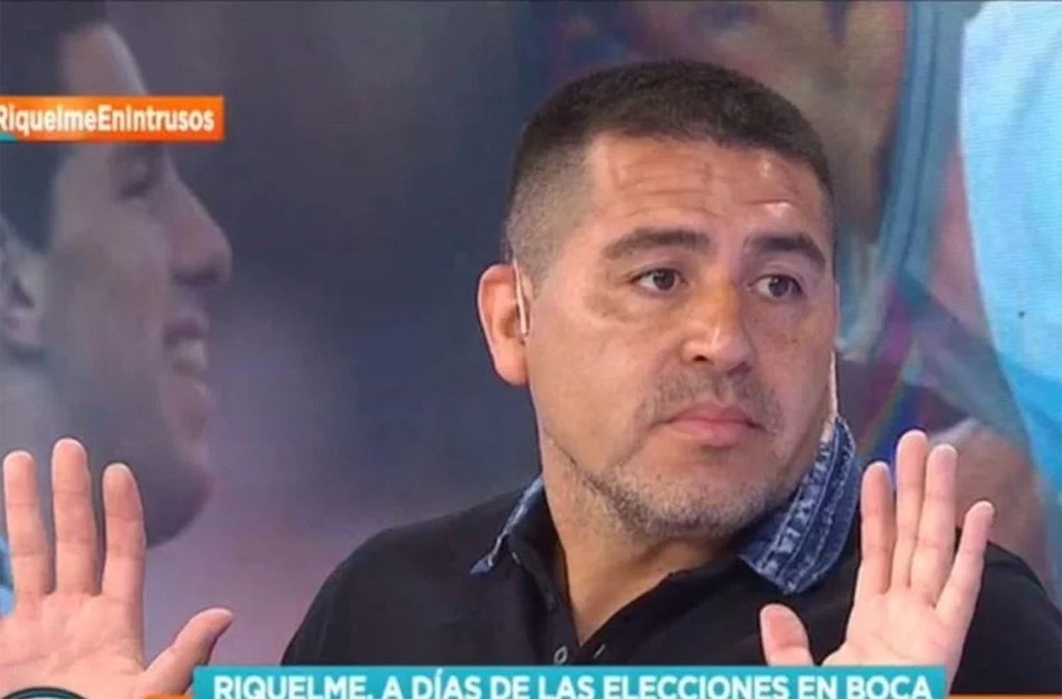 Riquelme pasó por Intrusos: «Todo el país sabe que tenemos que ganar»