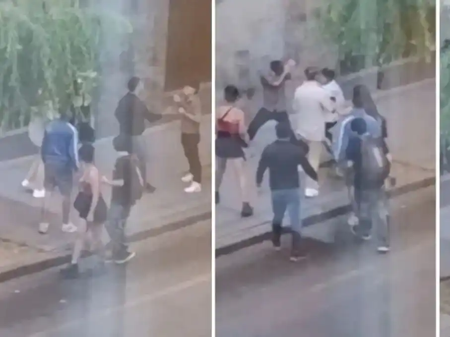 Violencia en La Plata.