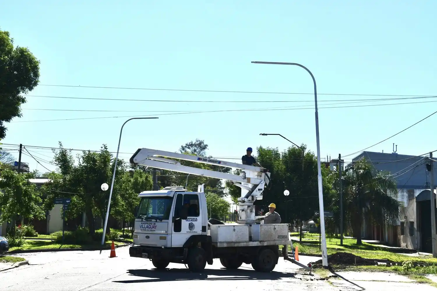 Villaguay: solicitan extremar precauciones por obras en la vía pública