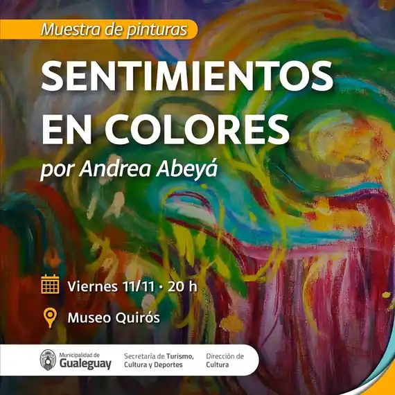 Sentimientos en Colores en el Museo Quiros