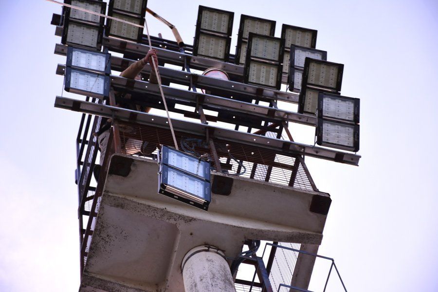 Siguen las obras en Sportivo Ben Hur