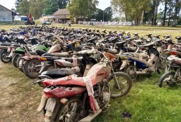 Santo Tomé: el Municipio compactará 119 motos retenidas