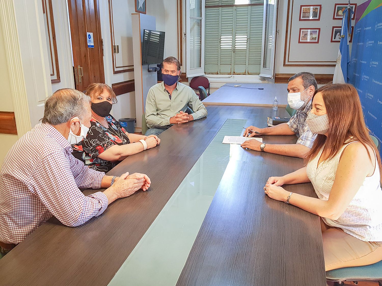 La Municipalidad otorgó a  Jubilados de Pie la concesión  de un terreno para su sede