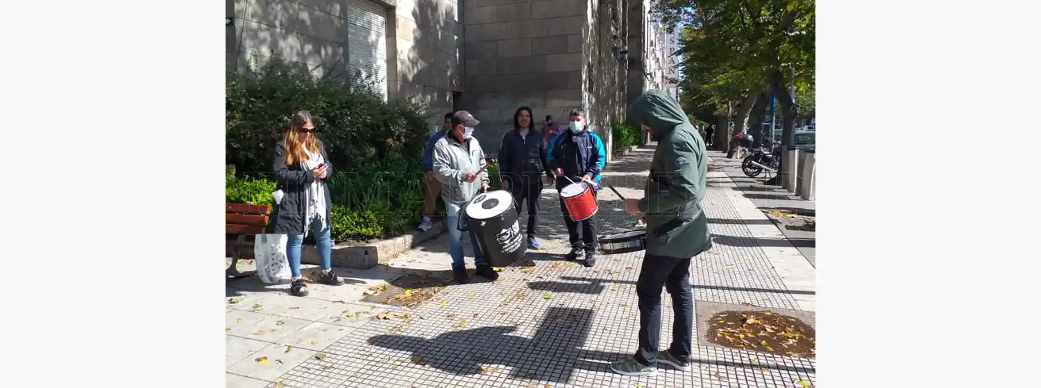 SOIP reclamó entrega de alimentos en las puertas de la municipalidad