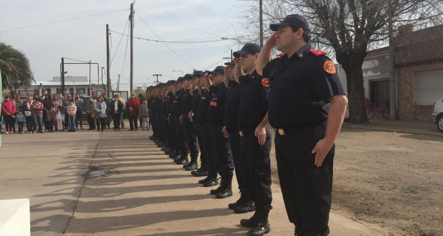 57 años de bomberos y una despedida