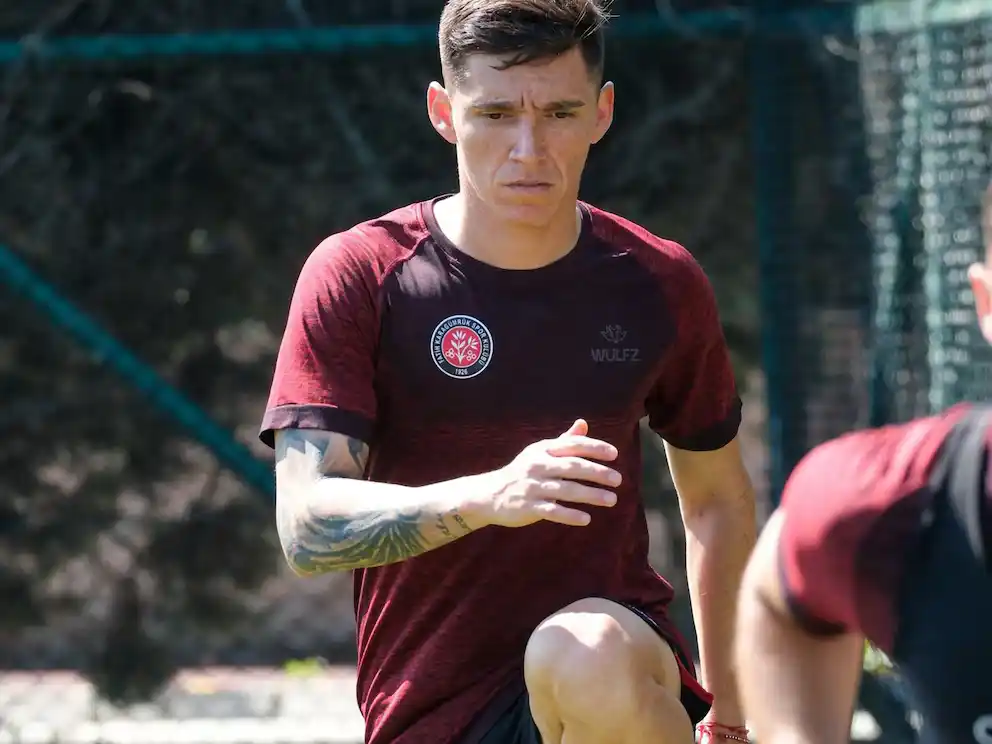 Kranevitter ya se entrena en Turquía.