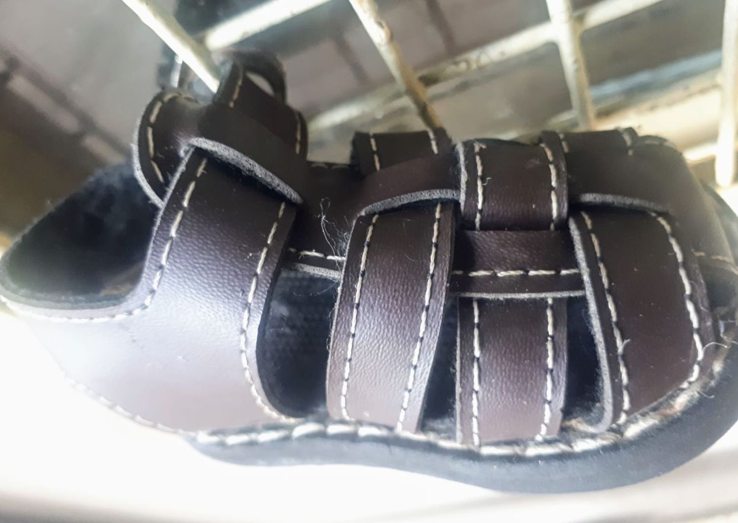 Encontraron sandalia de bebé