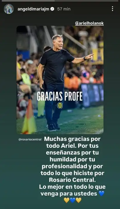 ¿posteo de despedida de Fideo