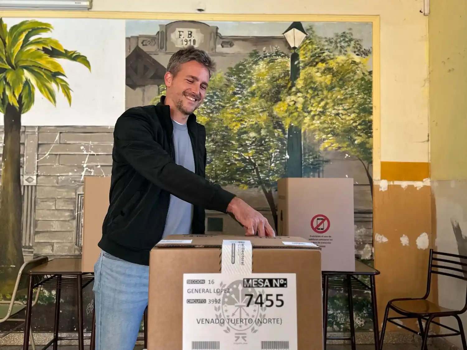 Leonardo Calaianov, diputado provincial y candidato a convencional reformador. Foto. Gentileza