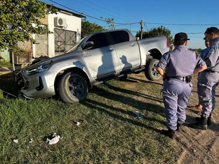 Terminó en un zanjón con un nivel de alcohol superior al permitido