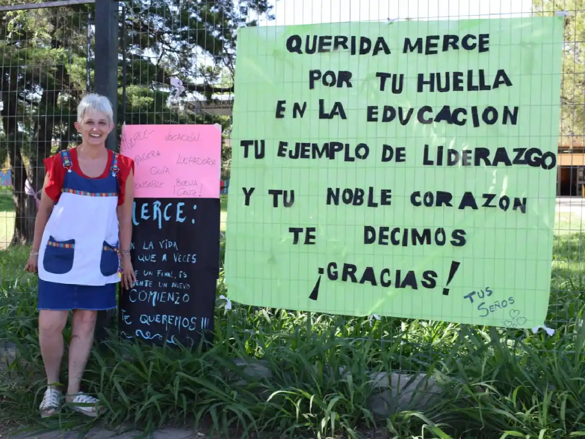 La Escuela Bouchard despidió a la directora más enamorada de la institución