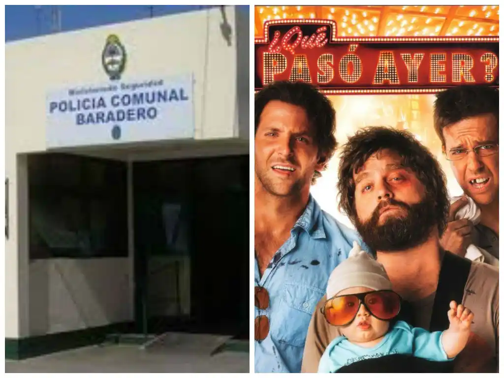 Baradero: Al igual que el film "¿Qué pasó ayer?", apareció sucio, sin el auto y no recuerda qué ocurrió