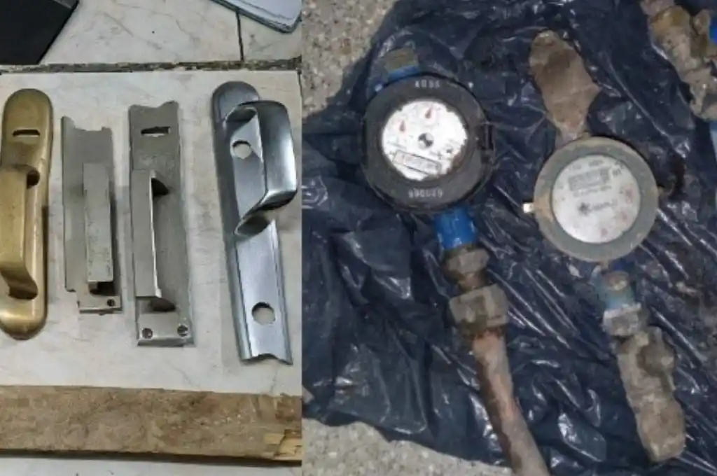 Rosario: detienen a tres malvivientes con medidores de agua y picaportes en distintos operativos
