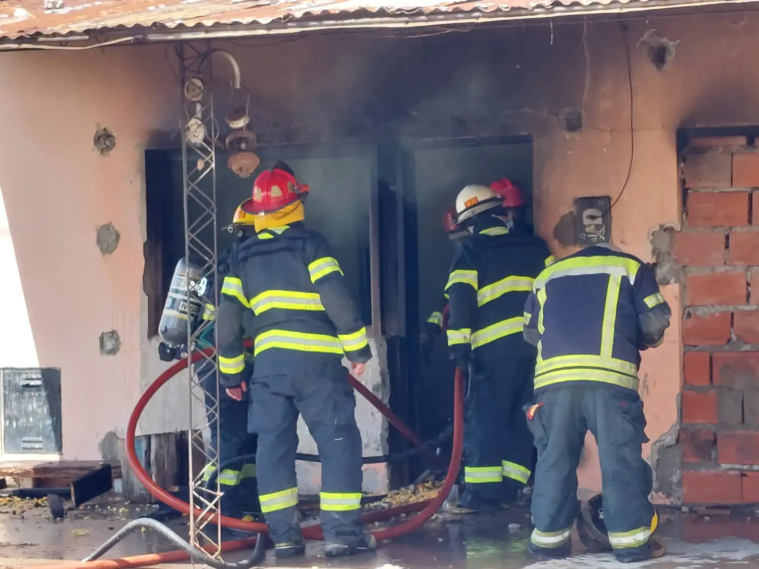 bomberos incendio barrio américa
