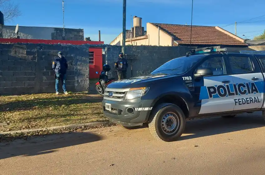 Olavarría: encuentran estupefacientes y un arma en un allanamiento