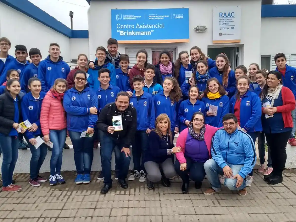 Una kermesse para prevenir adicciones en Brinkmann