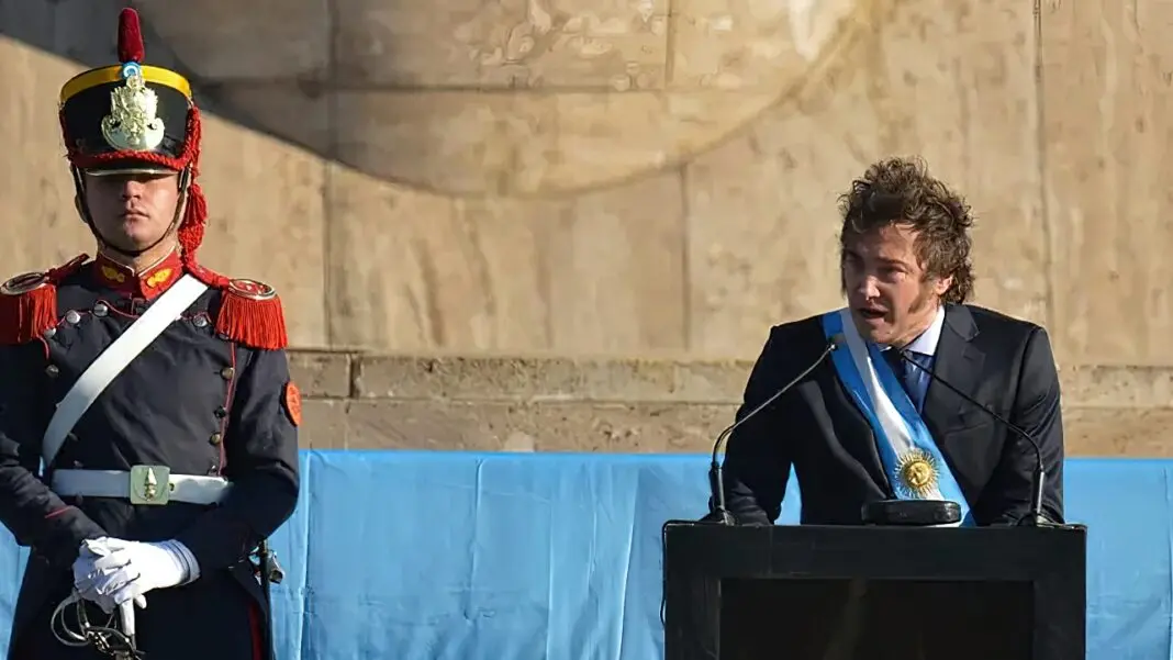 Javier Milei en Rosario