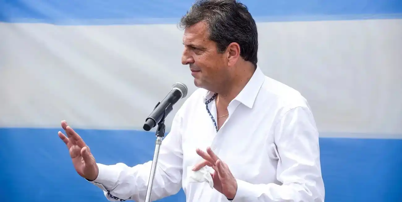 Sergio Massa, emitió su voto en la localidad de Tigre. Créditos: Reuters