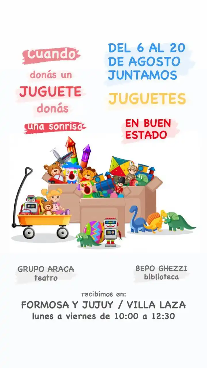 Juntan juguetes para el Día del Niño | Buenas y Santas