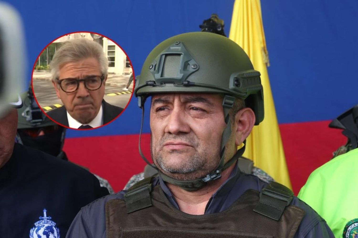 ¡INDIGNADO! El abogado de «Otoniel» es de pésimo talante por grosero