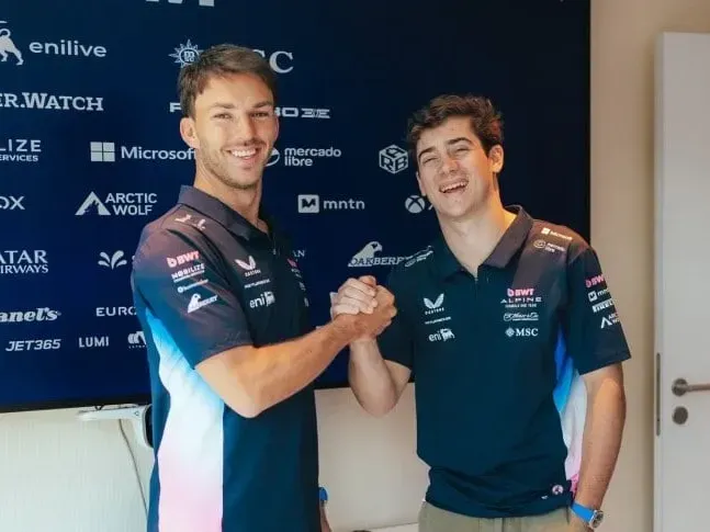 COLAPINTO Y GASLY  ALPINE  F1