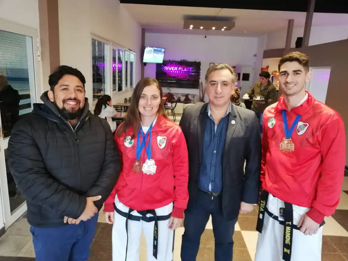 Maimone y Caba sumaron medallas de oro en la “Copa Challenger”
