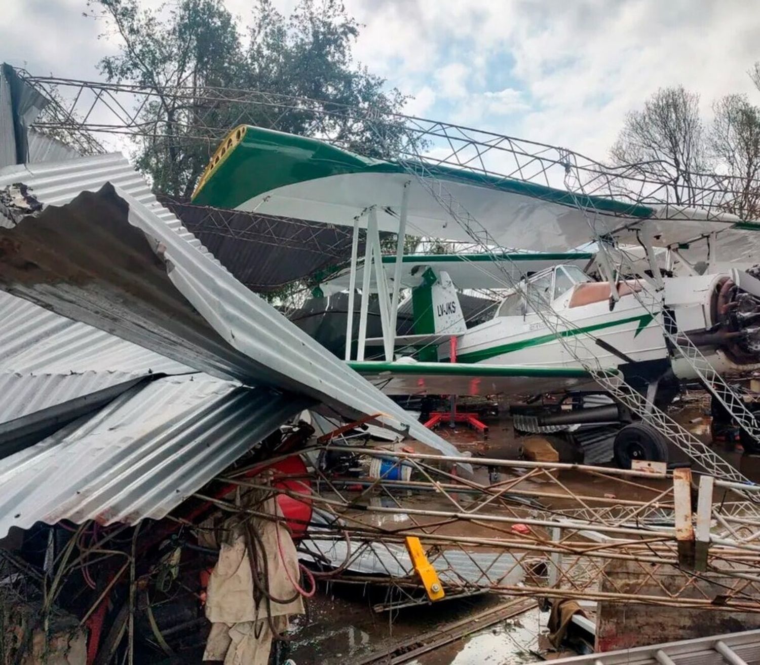 El temporal dejó destrozos el 19 y 20 de marzo